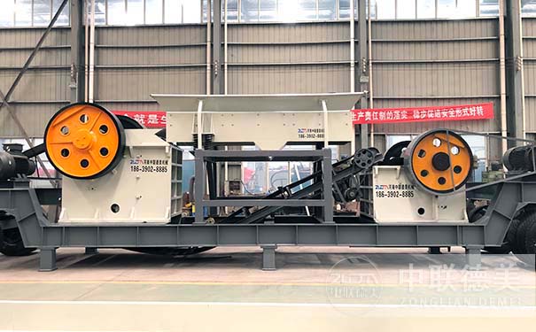 移動(dòng)建筑垃圾分選破碎站